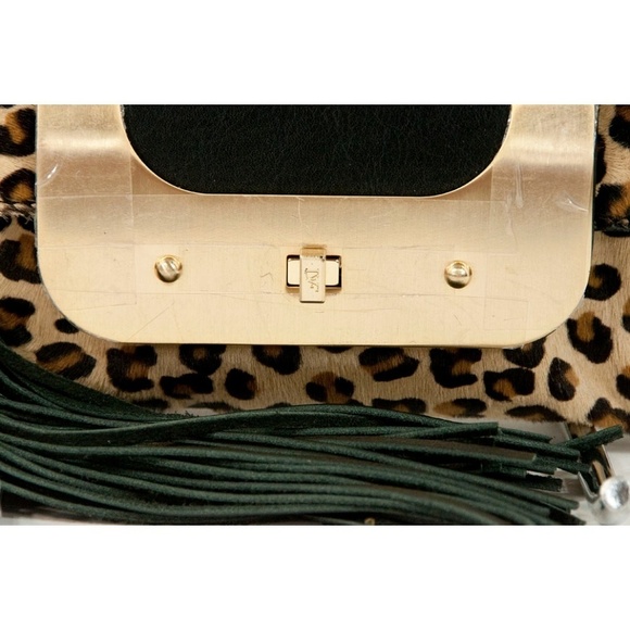 Diane Von Furstenberg Leopard Bon Bon Harper Bag - Picture 3 of 8